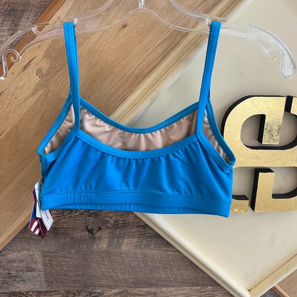 blue bra top new with tags! - Picture 2 of 2